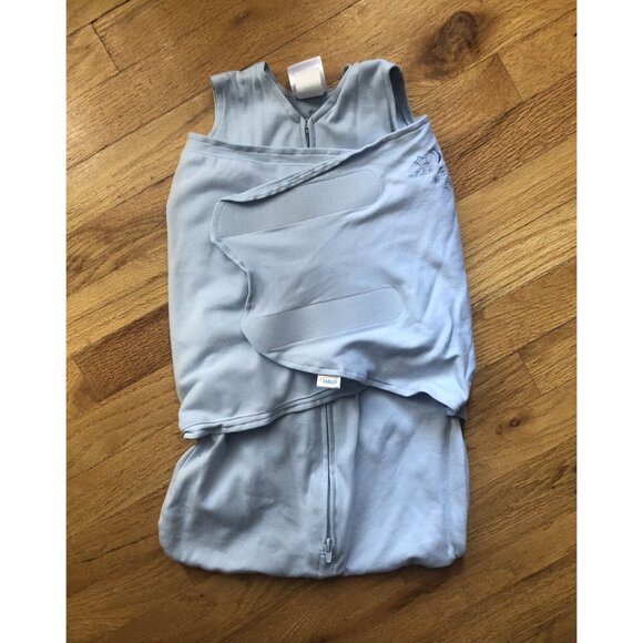 Halo 0-3M Blue Swaddle Sleepsack - Picture 1 of 4